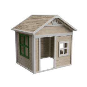 Casita de madera por paneles Masgames FLAM