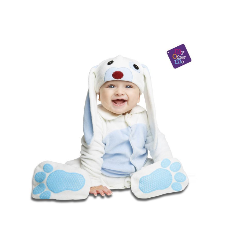 Disfraz Pequeño Conejito Azul 0-6 Meses