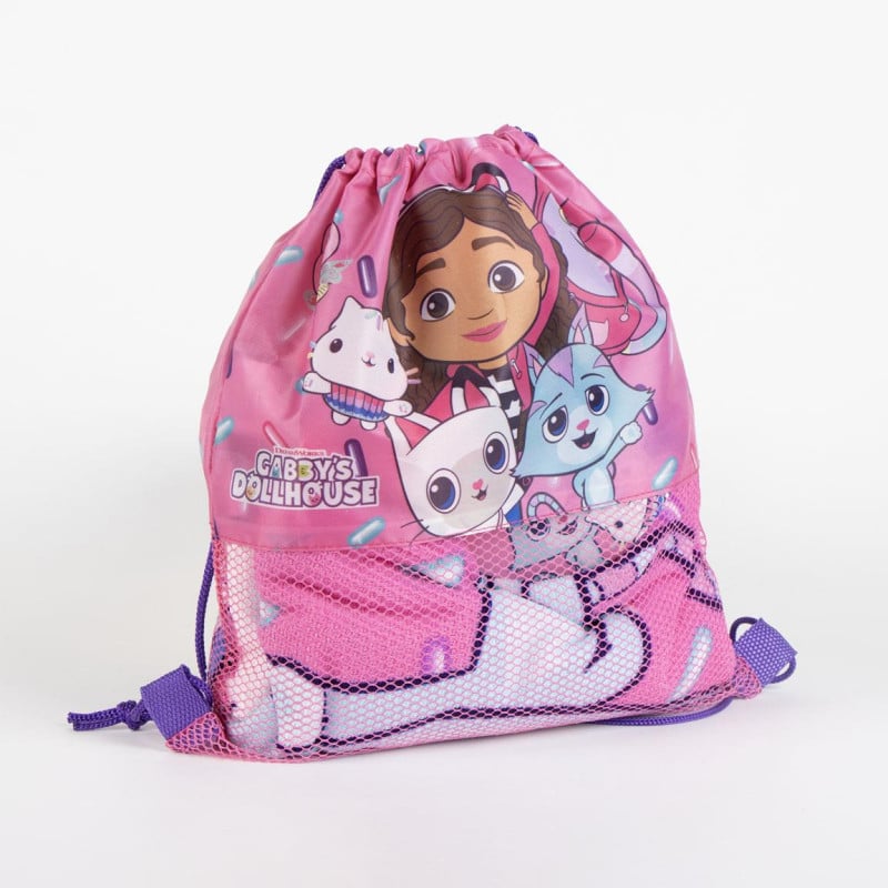 Set Casa De Gabby Toalla Saquito Y Gorra