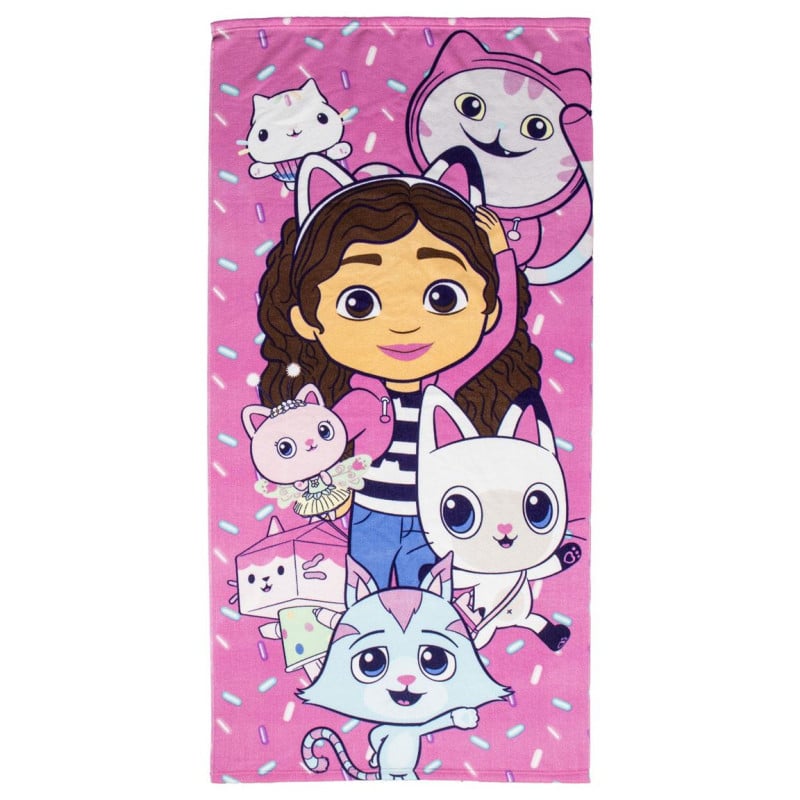 Set Casa De Gabby Toalla Saquito Y Gorra