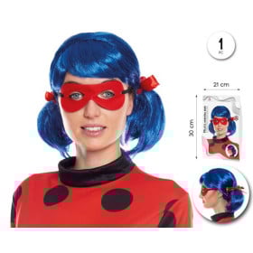 Peluca Heroina Azul 2