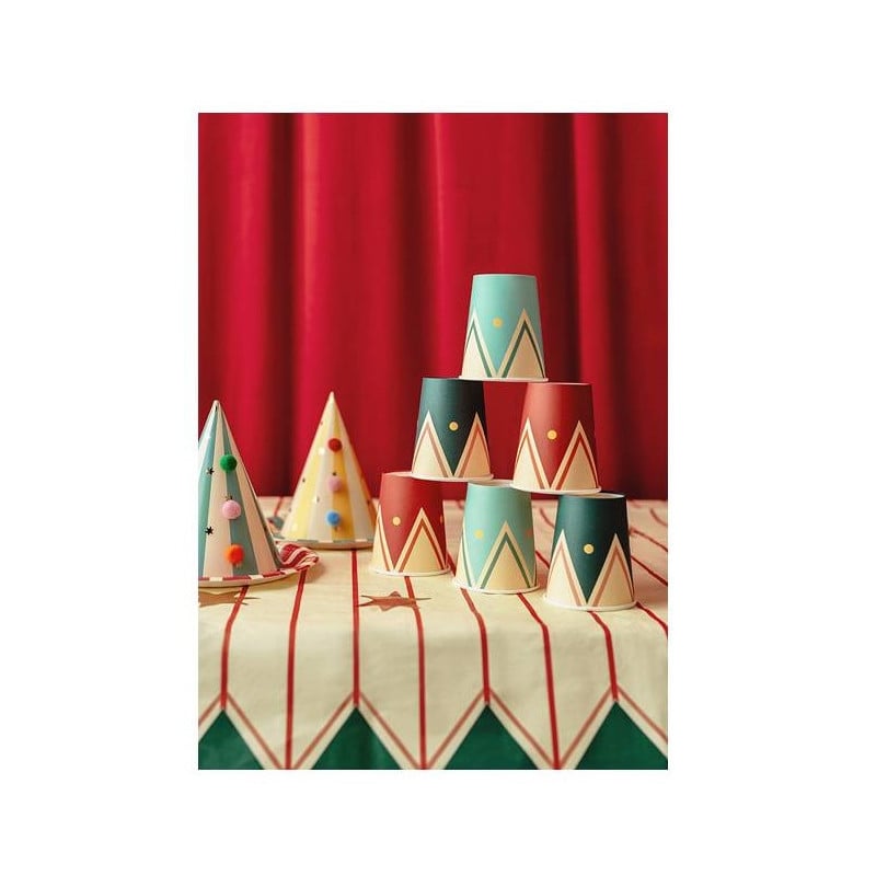 Mantel Circo Rayas y Estrellas