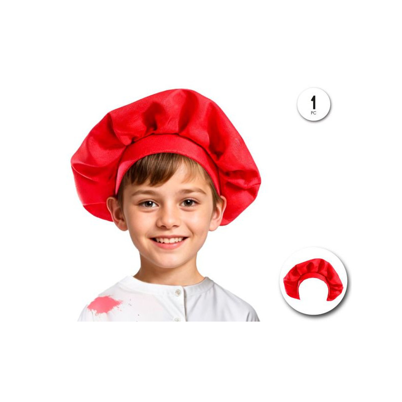 Boina De Pintor Rojo Infantil