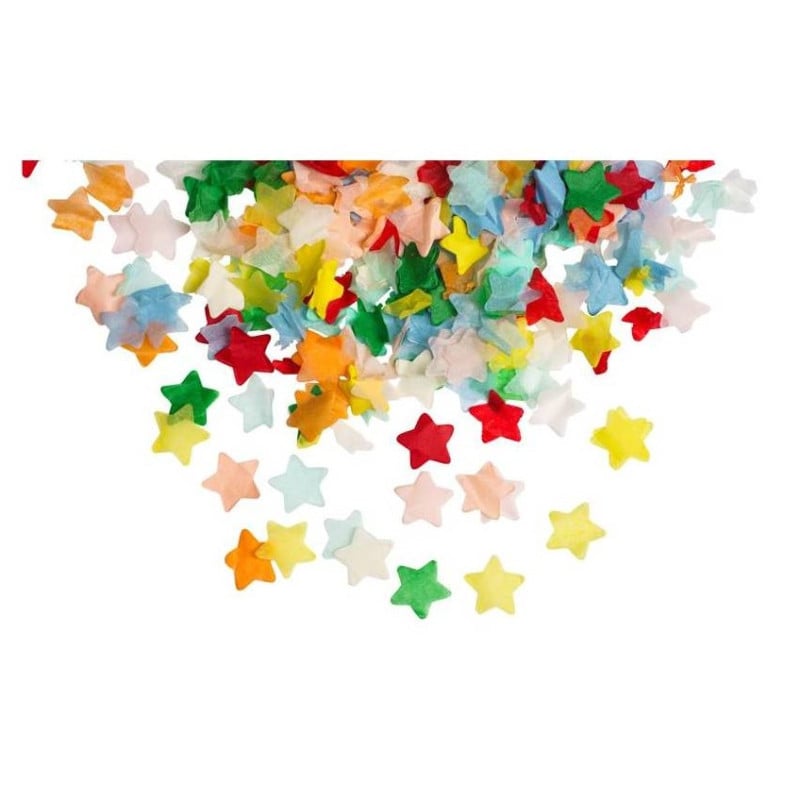 Cañón Confetti Circo Estrellas 20 cm