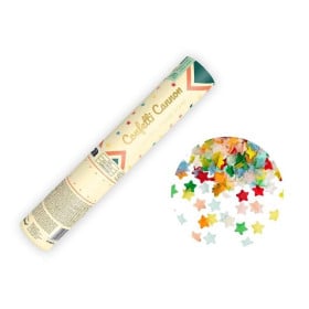 Cañón Confetti Circo Estrellas 20 cm