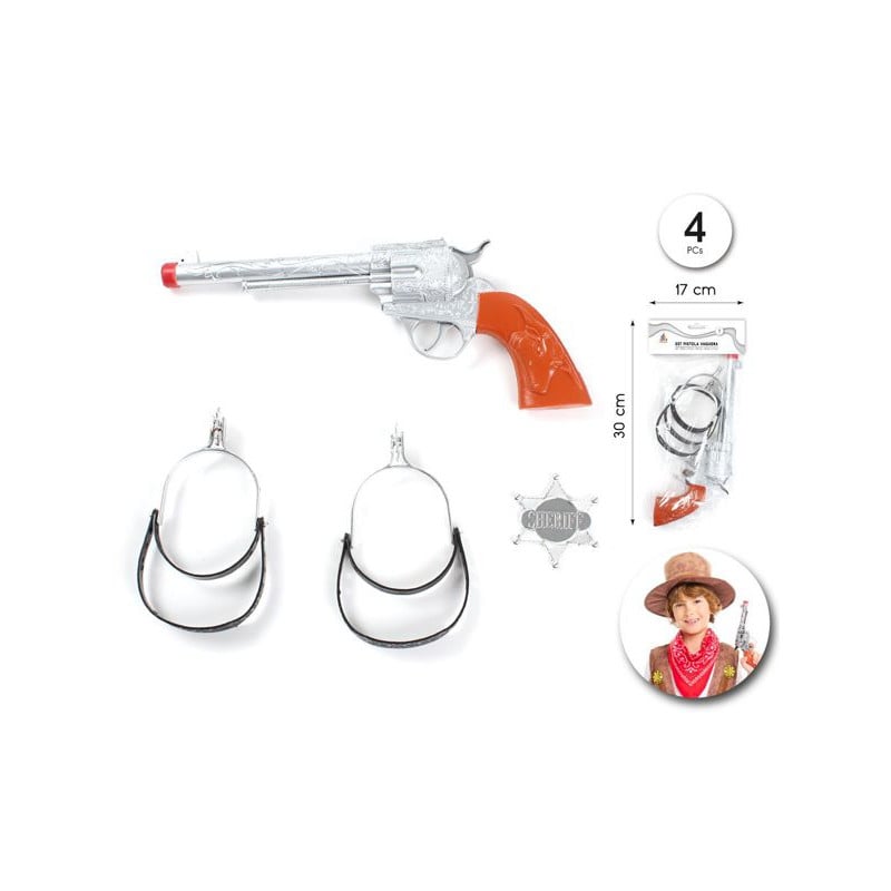 Set Pistola Vaquera Y Espuelas