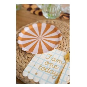 Platos Rayados 6 Unidades 2