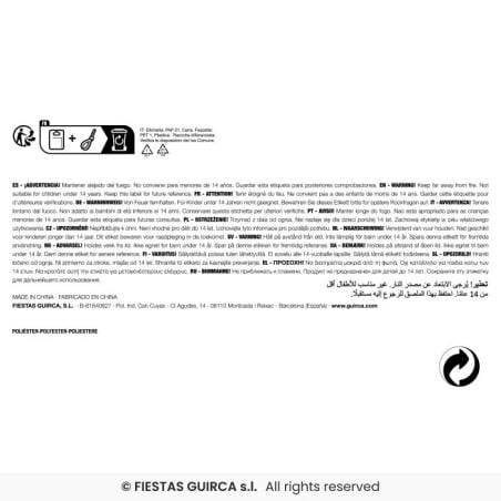 Máscara Negra Jugador Círculo PVC