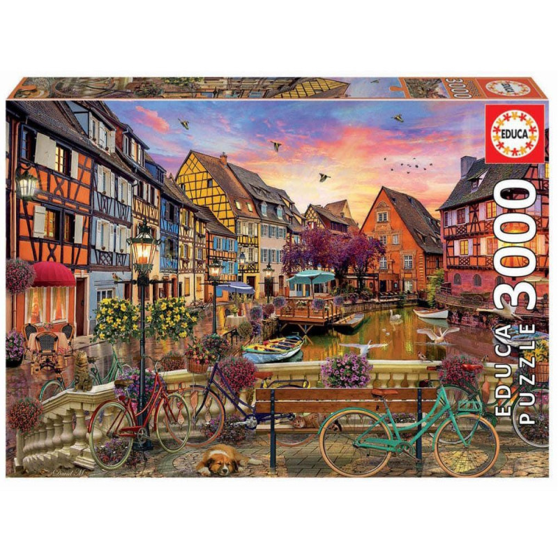 Puzzle 3000 Colmar Francia Fsc