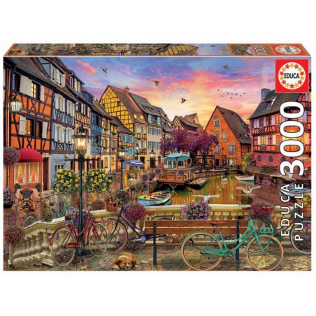 Puzzle 3000 Colmar Francia Fsc