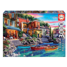 Puzzle 3000 Puesta De Sol En Como