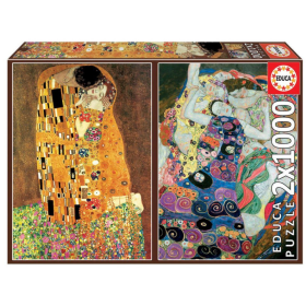 Puzzle 2X1000 Gustav Klimit