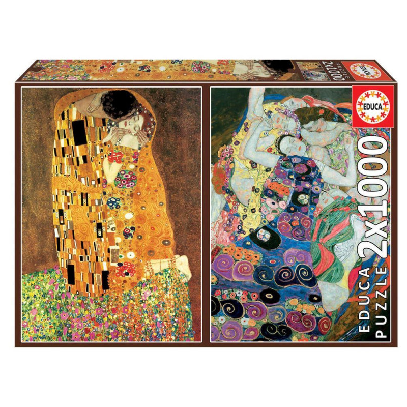 Puzzle 2X1000 Gustav Klimit