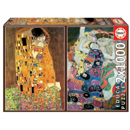 Puzzle 2X1000 Gustav Klimit