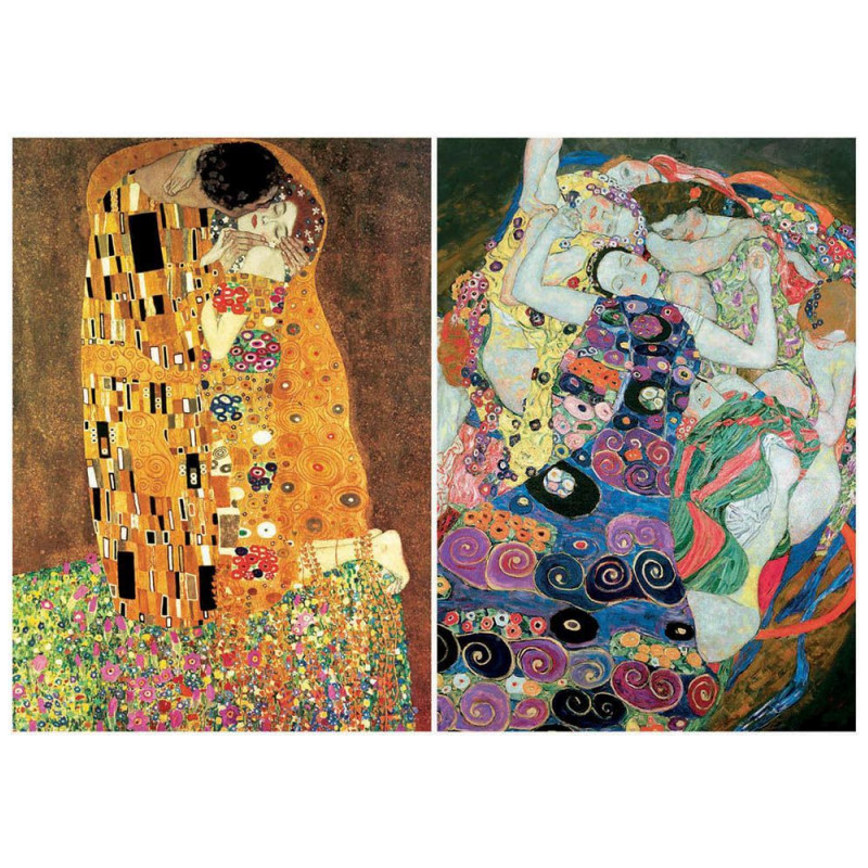 Puzzle 2X1000 Gustav Klimit