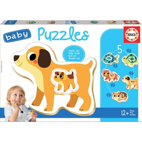 Baby Puzzle Animales Domésticos De Educa