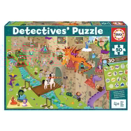 Puzzle Castillo Detective De Educa