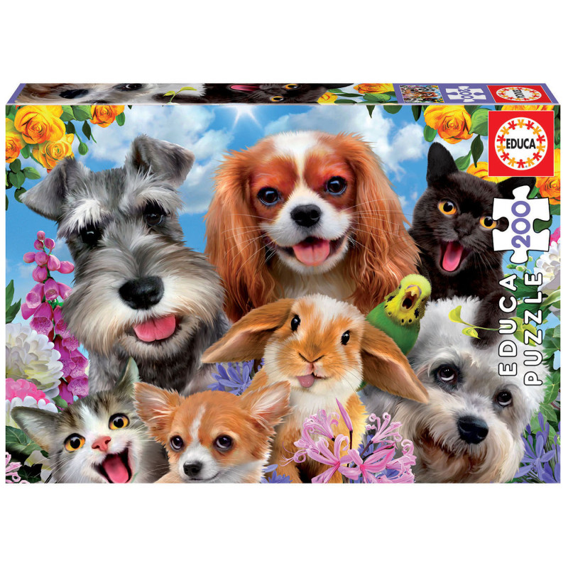 Puzzle Selfie Pet Parade De Educa