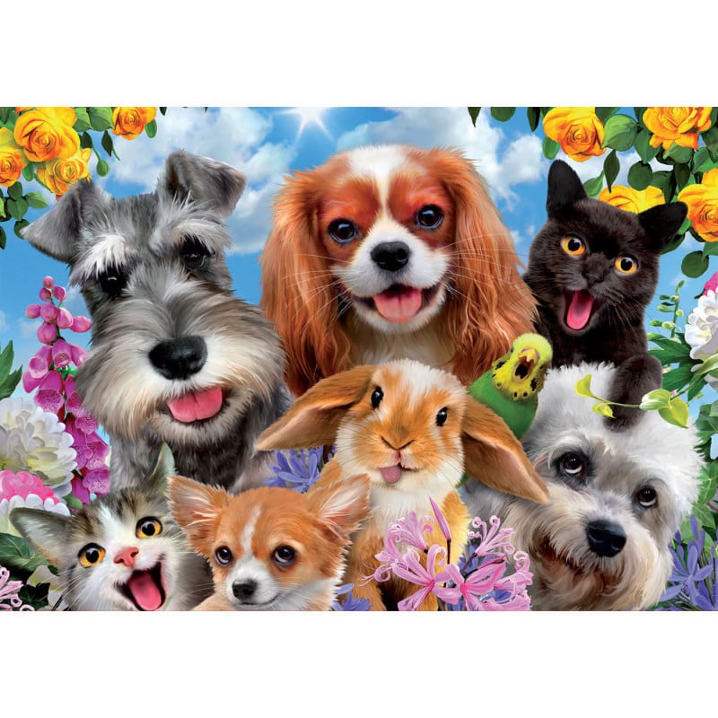 Puzzle Selfie Pet Parade
