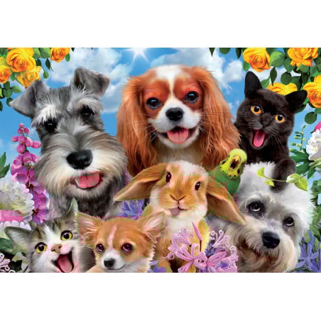 Puzzle Selfie Pet Parade