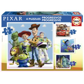 Puzzle Progresivo Pixar