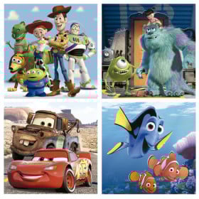 Puzzle Progresivo Pixar De Educa 2