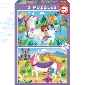 Puzzle Unicornios y Hadas