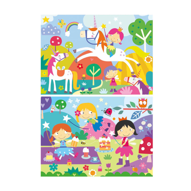 Puzzle Mundo Fantasía