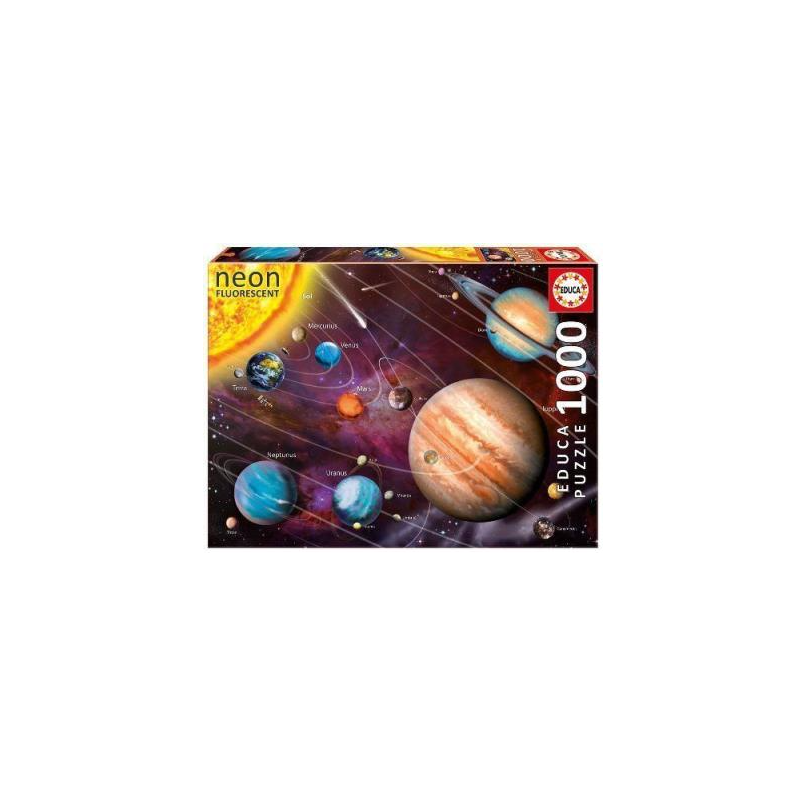 Puzzle 1000 Sistema Solar Neón