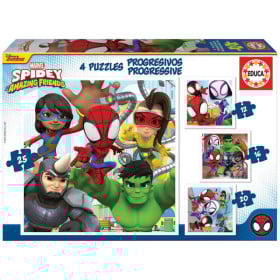 Puzzle Progresivo Spidey & Friends