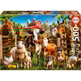 Puzzle Los Traviesos De La Granja