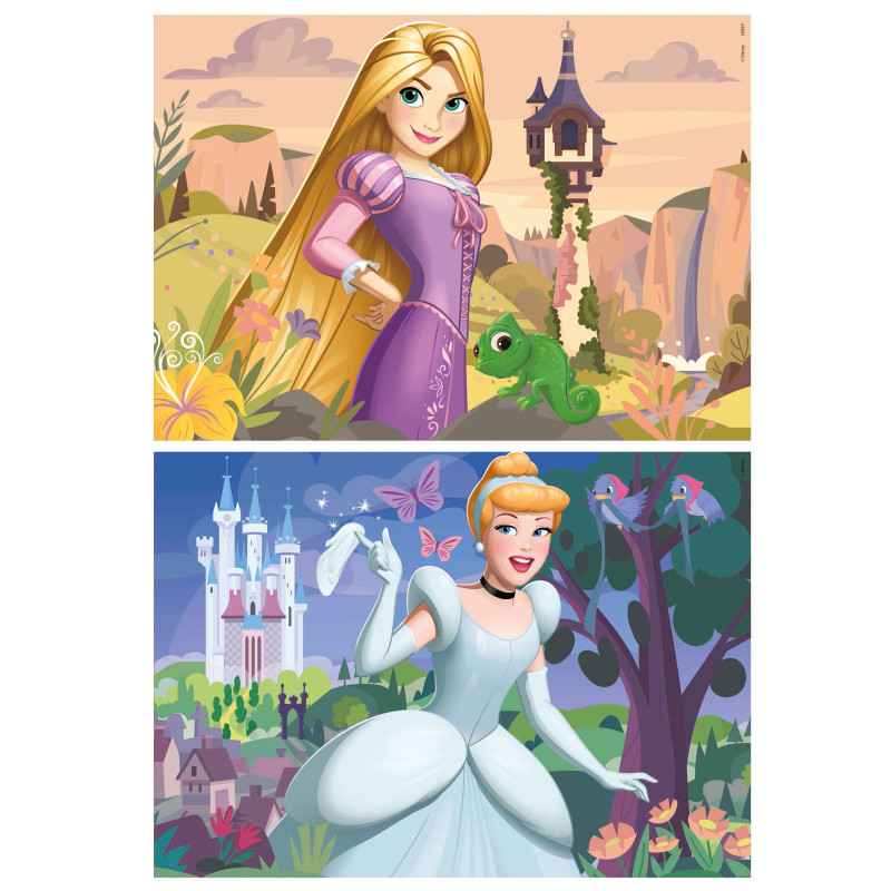 Puzzle Disney Princesas 2x48