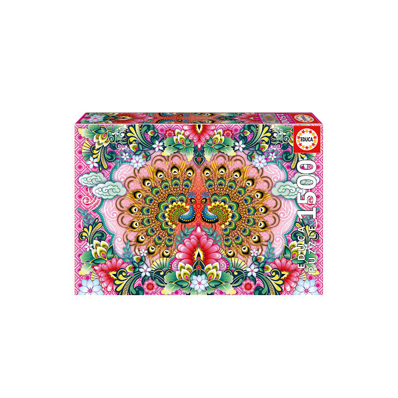 Puzzle Pavos De Bengala De Educa