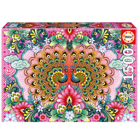 Puzzle Pavos De Bengala De Educa