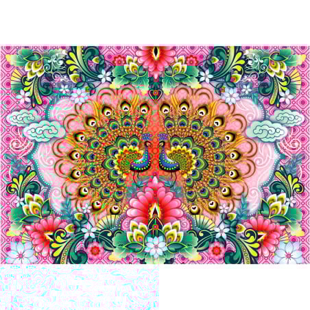 Puzzle Pavos De Bengala