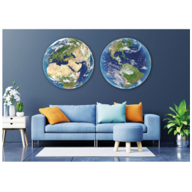2x800 Planeta Tierra Round Puz 2