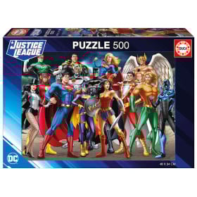 Puzzle Liga De La Justicia Dc Comics