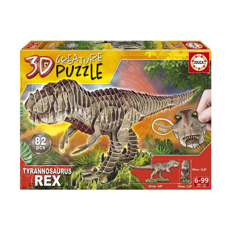 T-Rex 3D Creature Puzzle