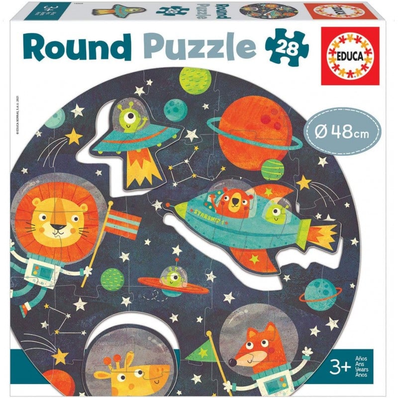 28 El Espacio Round Puzzle