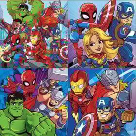 Puzzle Progresivo Super Hero Adventure 2