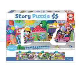 Puzzle 26 Vehículos Story