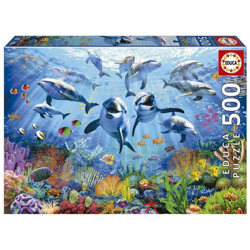 Puzzle 500 Pzs Fiesta Bajo El Mar Fsc