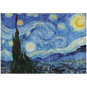 Puzzle 1000 Noche Estrellada Van Gogh 2