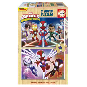 Puzzle Spidey & Sus Increíbles Amigos 2x16 Pzs De Educa