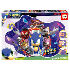 Puzzle Sonic Prime Poster 250 Pzs