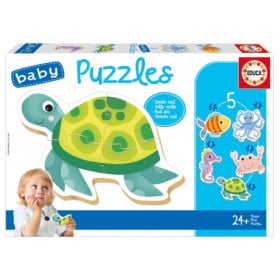 Baby Puzzle Animales Acuáticos