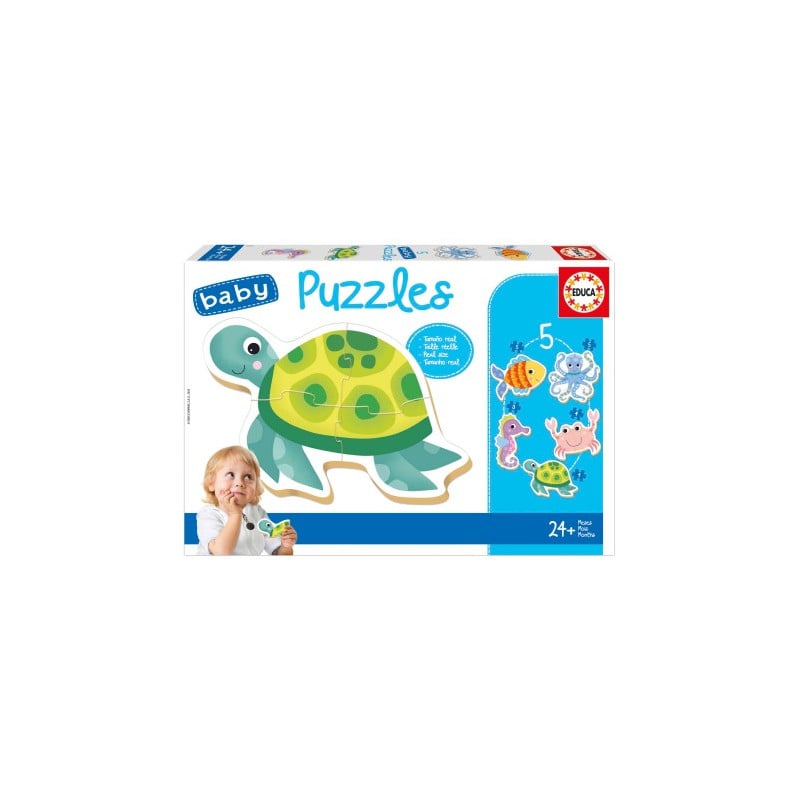 Baby Puzzle Animales Acuáticos