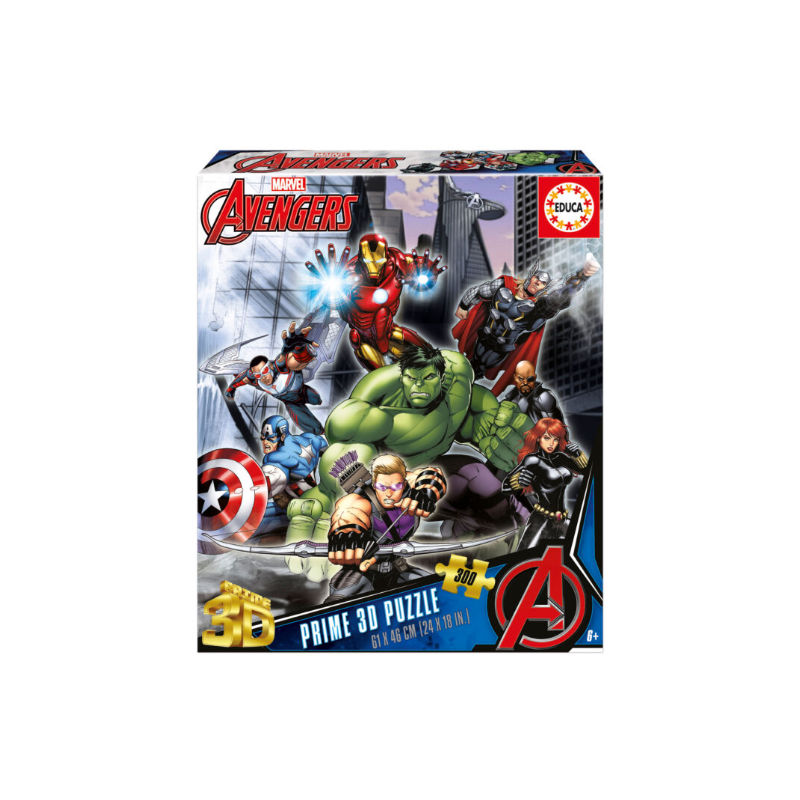 Puzzle 300 Lenticular Avengers