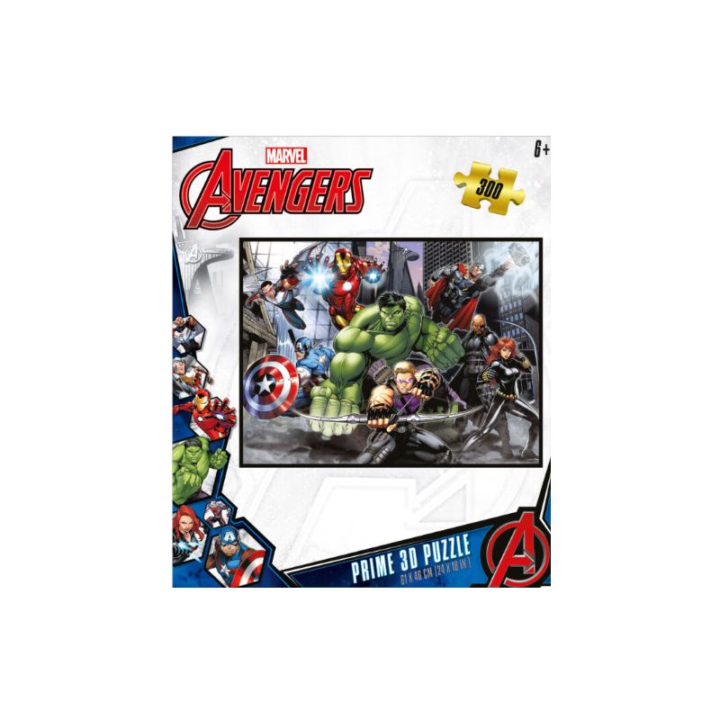 Puzzle 300 Lenticular Avengers