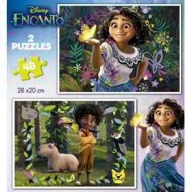 Puzzle Encanto Disney 2x48 Pzs De Educa 2